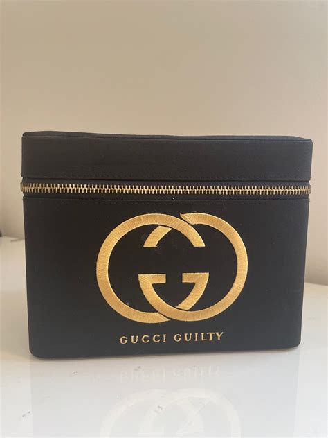 toiletry bag gucci guilty pour men|Gucci toiletry kit.